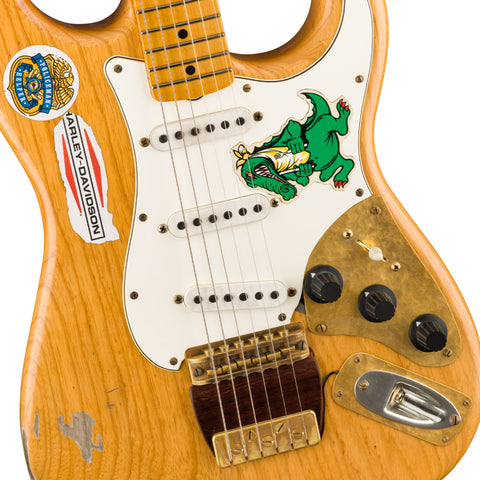 Close Up Jerry Garcia Alligator Strat from Fender CUstom Shop
