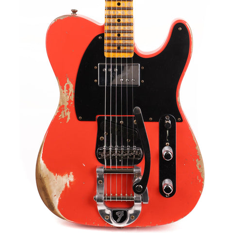 Fender Custom Shop CuNiFe Blackguard Telecaster Heavy Relic Faded Orange