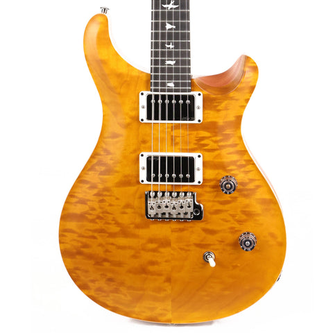 PRS Wood Library CE24 Satin Quilt Top Music Zoo Exclusive Amber