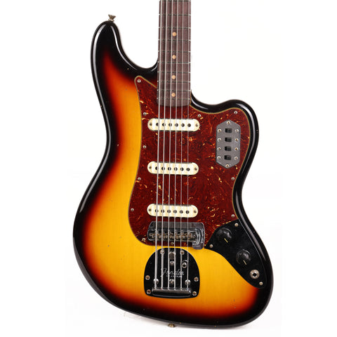 Fender Custom Shop Limited Bass VI Journeyman Relic 3-Tone Sunburst