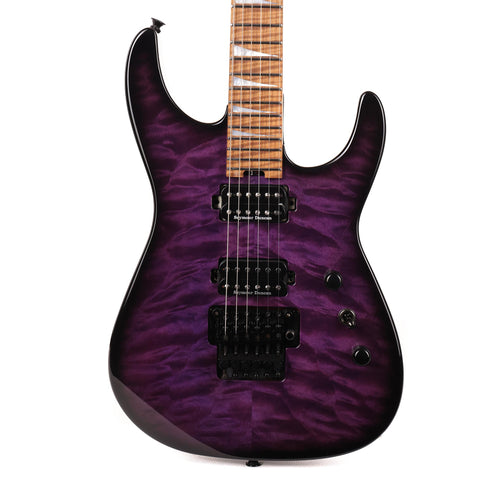 Jackson Custom Shop Dinky Transparent Purple Burst