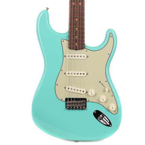 Fender Custom Shop 1965 Hardtail Stratocaster Faded Seafoam Green Matching Headstock