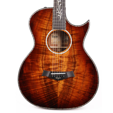 Taylor Custom Shop Grand Auditorium 12-Fret Hawaiian Koa Shade Edgeburst