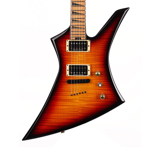 Jackson Custom Shop Kelly Flame Top 3-Tone Sunburst