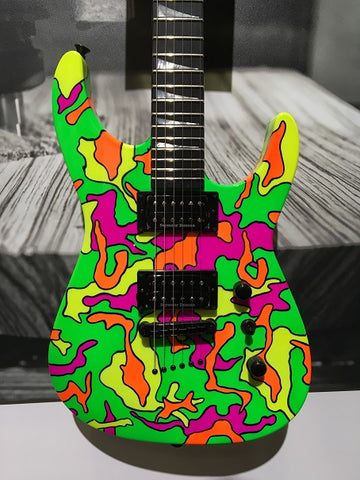 JACKSON SOLOIST SL2H HARDTAIL - Custom Painted By Craig Fraser