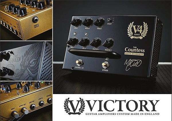 NAMM 2018: New Victory Amps - VX100 Super Kraken, MK II and All-Valve Preamp Pedals!