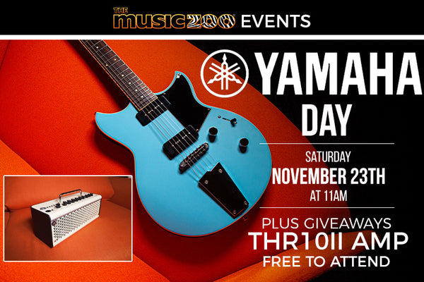 Yamaha Day & THR10II Giveaway at The Music Zoo, Saturday November 23rd!