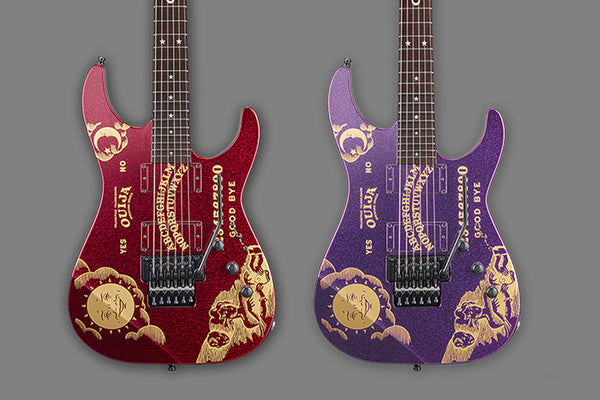 ESP Announces Limited Edition & LTD Kirk Hammett Sparkle Ouija Models!