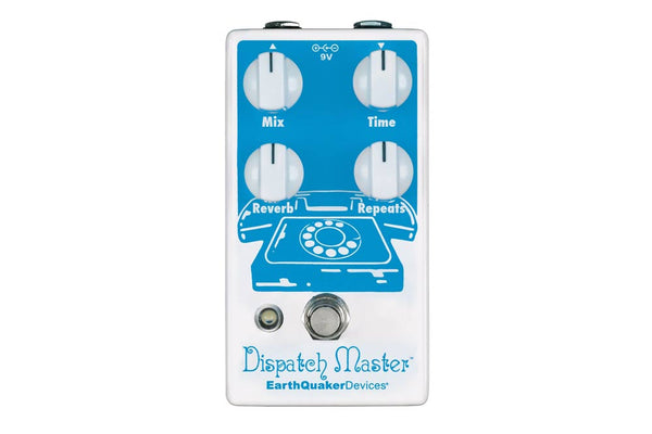 Earthquaker Devices Dispatch Master V3 Delay/Reverb Pedal Announced!