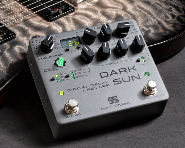 Seymour Duncan Dark Sun Mark Holcomb Signature Delay/Reverb Pedal Released at NAMM 2019!