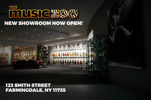 The Music Zoo Has Moved to Farmingdale New York – Visit Our Brand New Showroom Open Now!