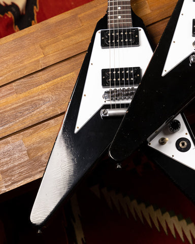 Kirk Hammett '79 Flying V Close Up - The Music Zoo