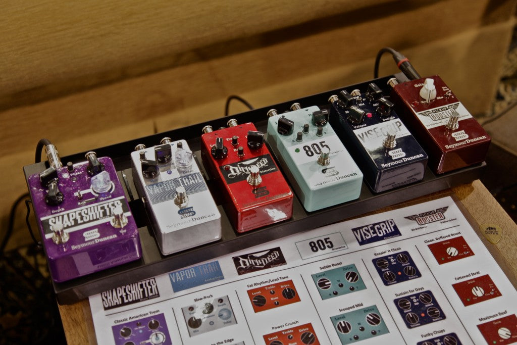 NAMM ’15: Video – Seymour Duncan Vise Grip Compressor Pedal Demo