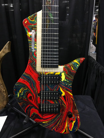 claas guitars swirl