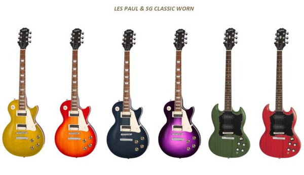 NAMM 2020: Epiphone 'Inspired by Gibson' Collection Models Released! Pre-Orders Available at The Music Zoo!