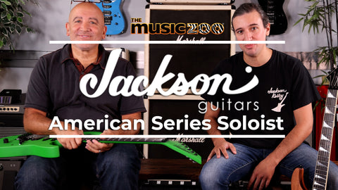 New Jackson American Series Soloists + A Charvel Jackson History at The Music Zoo!