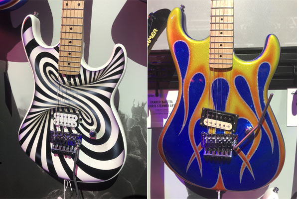 NAMM 2020: Kramer Announces Original and Modern Collections, USA-Assembled Custom Graphic Collection!