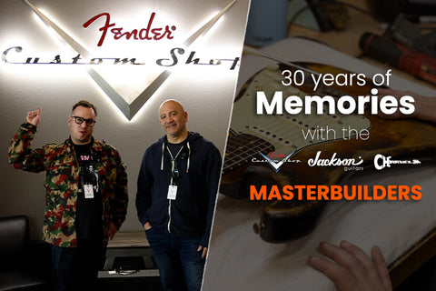 The Music Zoo Celebrates our 30th Anniversary with the Charvel, Fender & Jackson Masterbuilders!