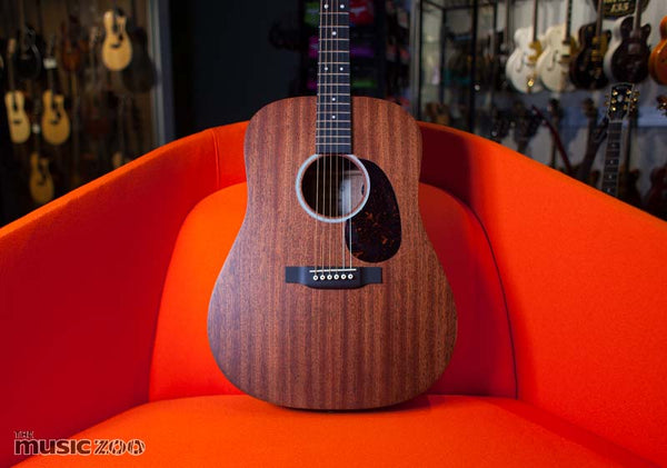 Martin D-10E Dreadnought Acoustic At The Music Zoo Review Body