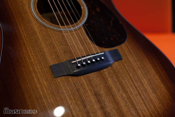 Martin D16E Burst The Music Zoo Review Bridge