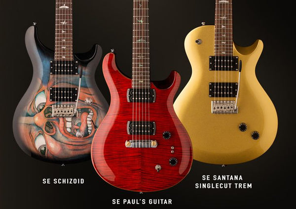 PRS SE Signature Schizoid, Paul's Guitar, & Santana Singlecut Trem Released!