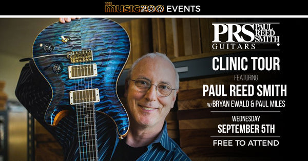 Paul Reed Smith Clinic at The Music Zoo - September 5th 2018