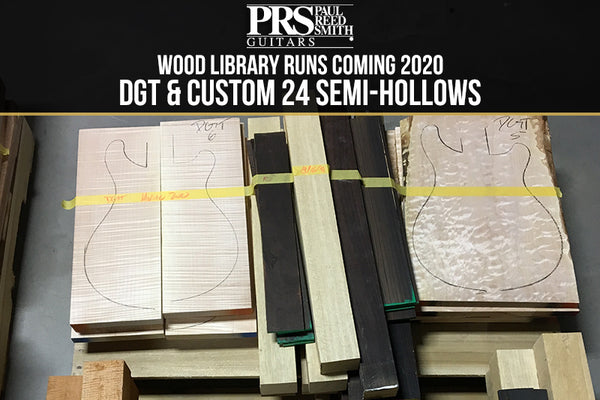 PRS Wood Library Custom 24 Semi-Hollow and DGT Guitars Coming to The Music Zoo!