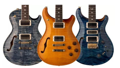 PRS Introduces Trio of New Limited Edition Semi-Hollow Electric Guitars