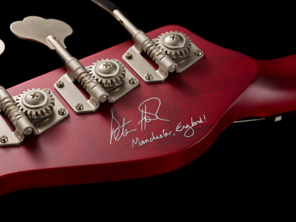 Yamaha Peter Hook BB Bass headstock signature