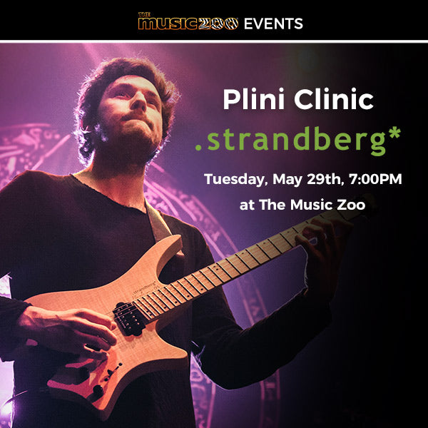 Plini Clinic / Performance Event - May 29th at The Music Zoo