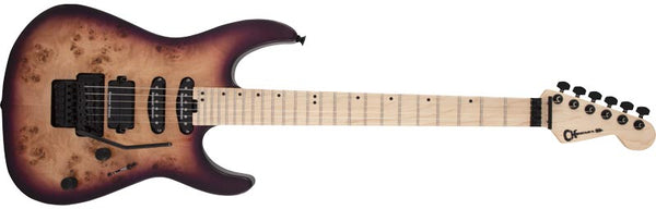 Charvel Pro-Mod DK24 HSS FR M Poplar, Maple Fingerboard Purple Sunset