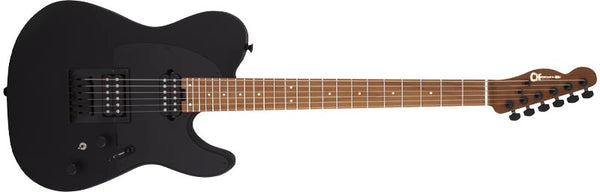 Charvel Pro-Mod So-Cal Style 2 24 HH HT CM, Caramelized Maple Fingerboard, Satin Black