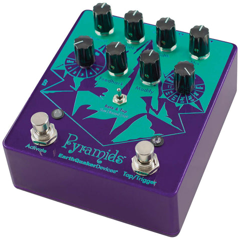 Earthquaker Devices Introduces the New Pyramids Stereo Flanging Device