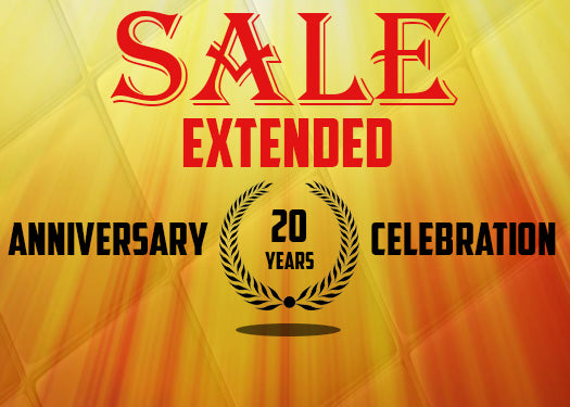 Sale: 20th Anniversary Celebration