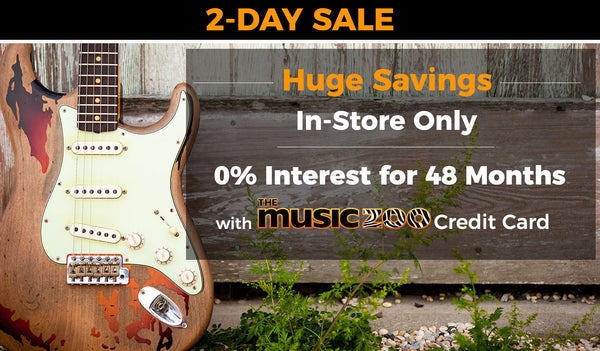 2-Day Sale at The Music Zoo This Weekend In-Store Only