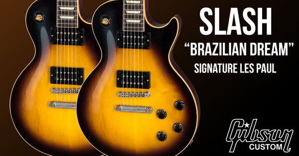 Gibson Custom Shop Announces New Slash Signed Brazilian Dream Les Paul Standard