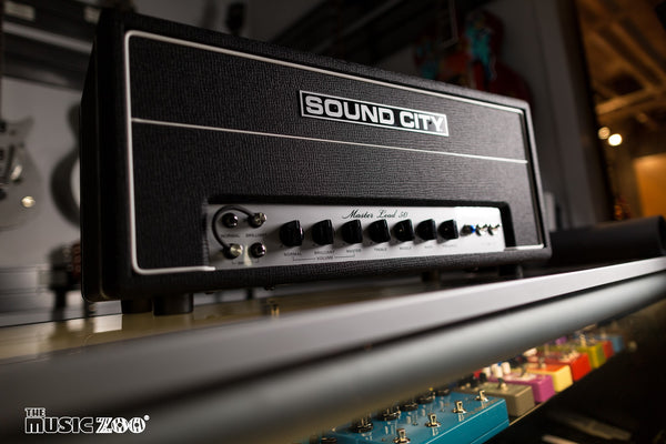 The Music Zoo is an Authorized Sound City Amplifiers Dealer!