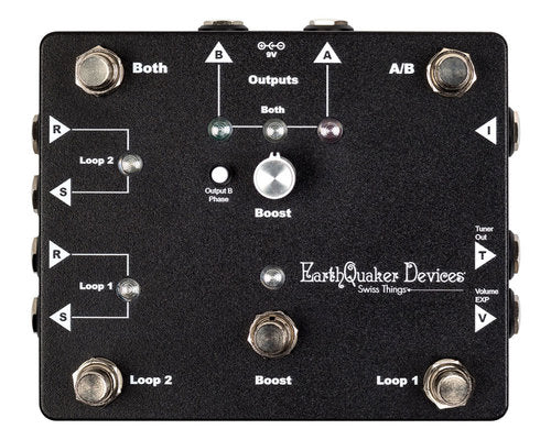 Earthquaker Devices Swiss Things Pedalboard Reconciler Released!