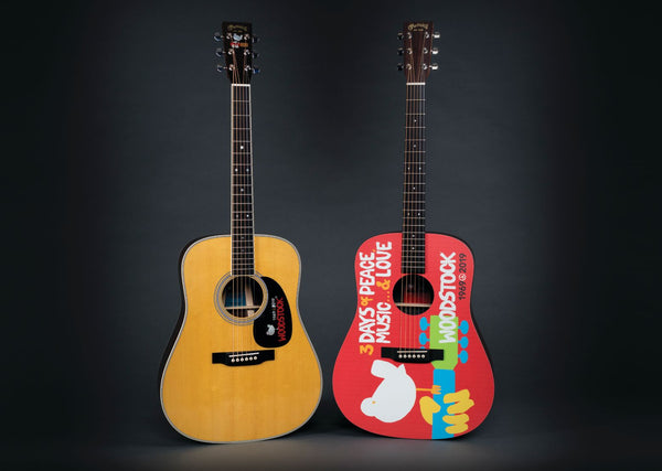 Martin Woodstock 50th Anniversary D35 & DX Guitars Released!