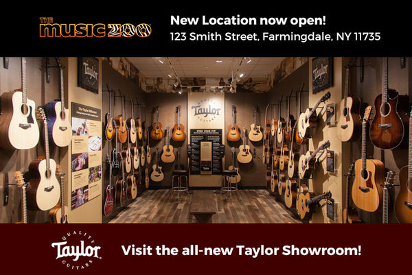 Visit The All-New Taylor Find Your Fit Center At The Music Zoo In Farmingdale, NY!