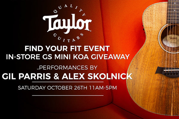 Taylor Find Your Fit Event, Giveaway and Artist Performance!