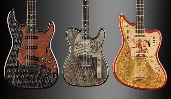 Game of Thrones and Fender Custom Shop Team Up for The Sigil Collection Limited Edition Guitars!