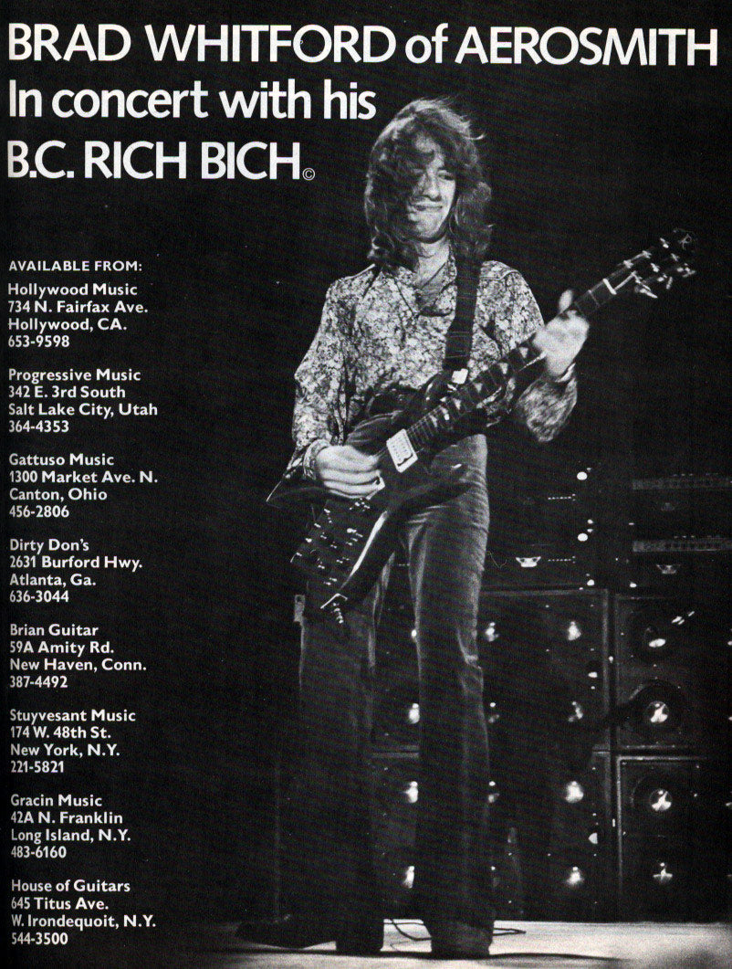 BC Rich Guitars Vintage Advertisements | The Music Zoo