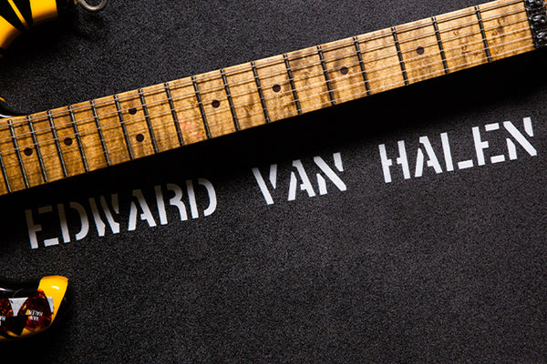 Up Close Photos and Video of the EVH '79 Bumblebee Tribute Relic At The Music Zoo!