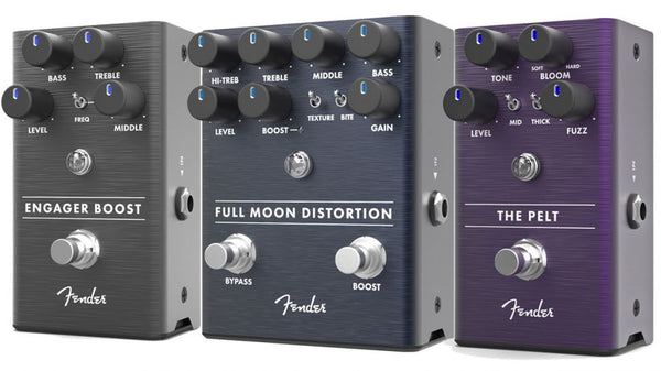 Summer NAMM 2018: Fender Launches a Trio of New Effects Pedals
