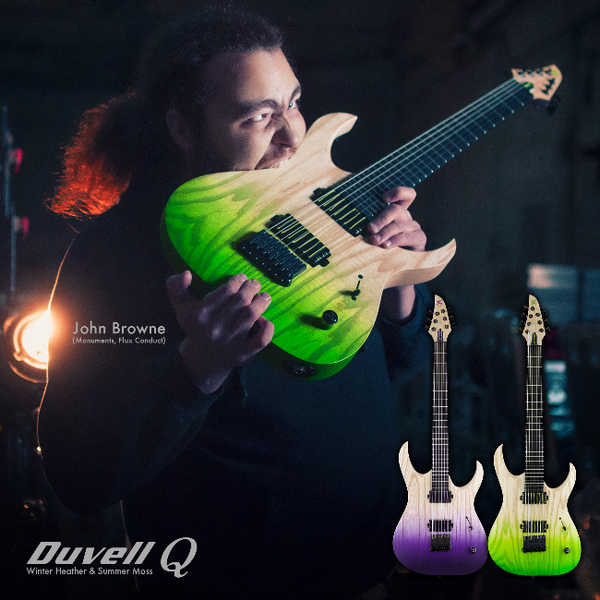Mayones Announces New John Brown Signature Series Duvell Q Electric Guitars!