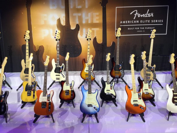 NAMM 2016: New Fender American Elite Series Guitars