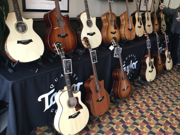 NAMM 2016: Taylor Guitars Exclusive Custom Dealer Event