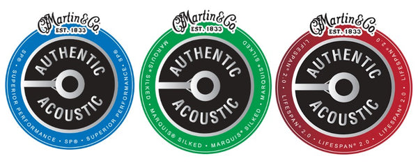 Martin Guitar Introduces New Authentic Acoustic and Darco Series Guitar Strings