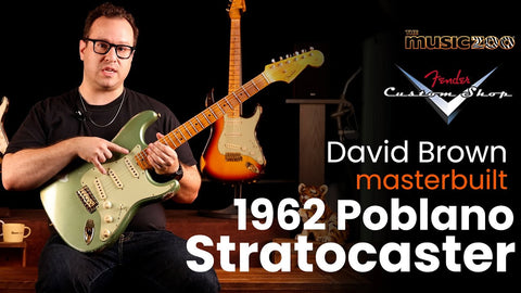 Fender Custom Shop Masterbuilt 1962 Poblano Stratocaster: Product Review and Video Demo Playthrough